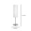 Eglo Troy 3 Table Lamp Satin Nickel/White
