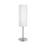Eglo Troy 3 Table Lamp Satin Nickel/White