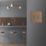 Varilight V-Pro 2-Gang 2-Way LED Dimmer Switch  Brushed Bronze with Colour-Matched Inserts