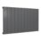 Reina Casina Single 600mm x 1040mm 2703BTU Anthracite Horizontal Designer Radiator