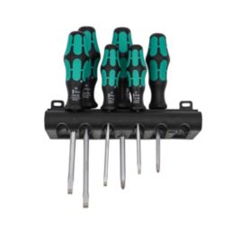 Wera 334 SK/6 Kraftform Plus Mixed  Screwdriver Set 6 Pieces