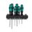 Wera 334 SK/6 Kraftform Plus Mixed  Screwdriver Set 6 Pieces