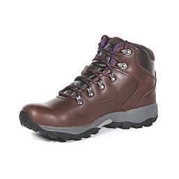 Regatta Bainsford  Womens  Non Safety Boots Chestnut/Alpine Purple Size 7