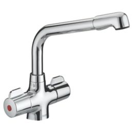 Refurb Bristan Manhattan Easyfit Monobloc Kitchen Sink Mixer Chrome