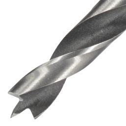 Titan  Hex Shank Double-Flute Brad Point Wood Drill Bit 6mm x 111mm