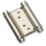Smith & Locke Satin Nickel  Spring Hinge 75mm x 132mm