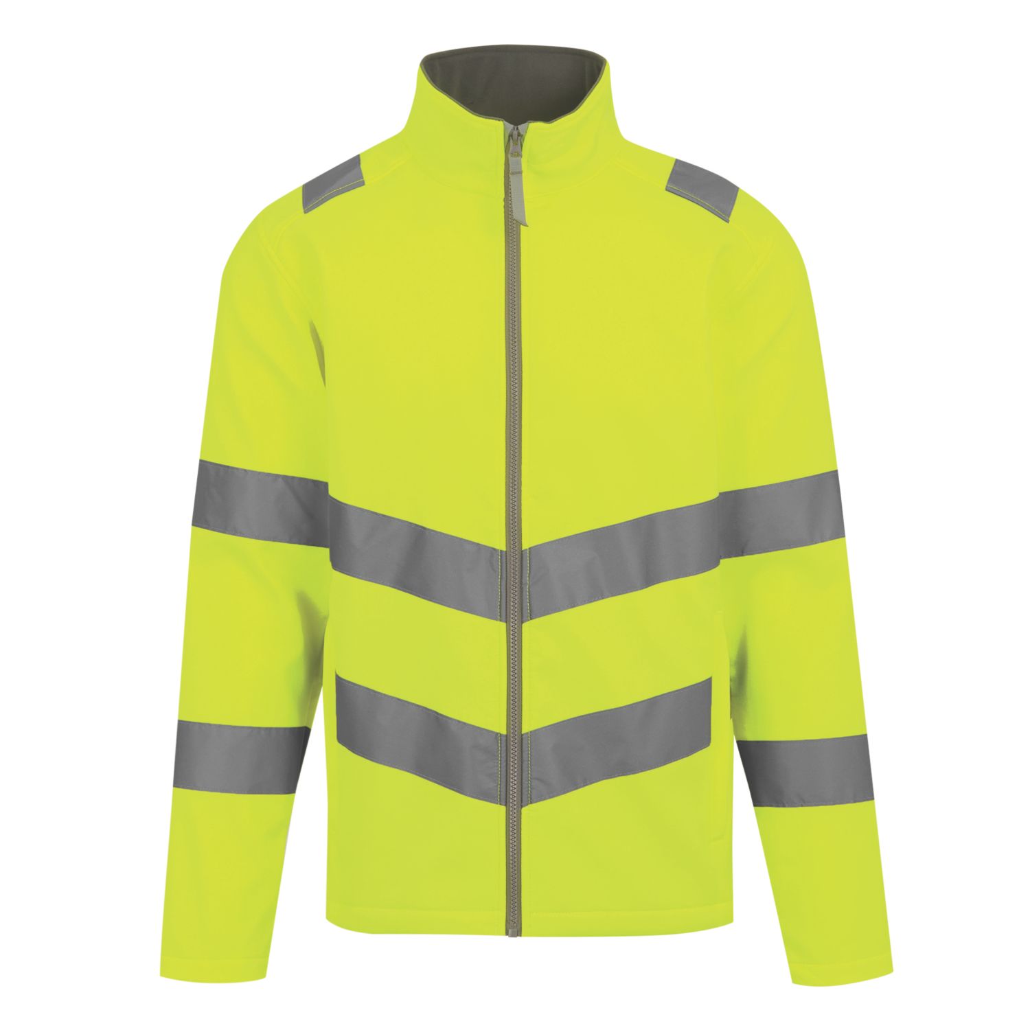 Regatta Ablaze 2 Layer Softshell Hi- Vis Jacket Yellow X Large 43.5" Chest (373VC)