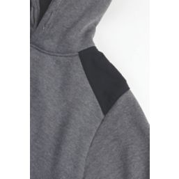 CAT Essentials Hooded Sweatshirt Dark Heather Grey X Large 46-49" Chest
