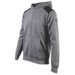 CAT Essentials Hooded Sweatshirt Dark Heather Grey X Large 46-49" Chest