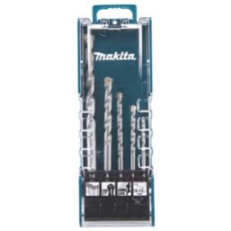 Makita E 11536 Straight Shank TCT Drill Bit Set 5 Pieces Screwfix