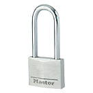 Master Lock 9140EURDLH  Aluminium  Weatherproof Long Shackle  Padlock  40mm