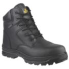 Amblers FS006C Size 10  Black Waterproof  Safety Boots