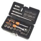 Magnusson  1/4" Drive Standard Socket Set 40 Pieces