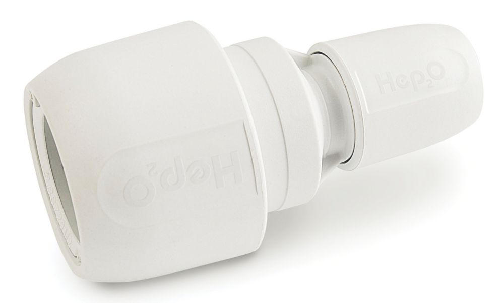 Hep2O  Plastic Push-Fit Reducing Coupler 22mm x 10mm