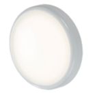 Knightsbridge BT14ACT Indoor & Outdoor Round LED CCT Adjustable Bulkhead White 14W 1130 - 1260lm