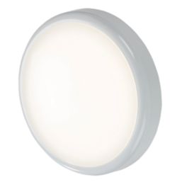 Knightsbridge BT14ACT Indoor & Outdoor Round LED CCT Adjustable Bulkhead White 14W 1130 - 1260lm