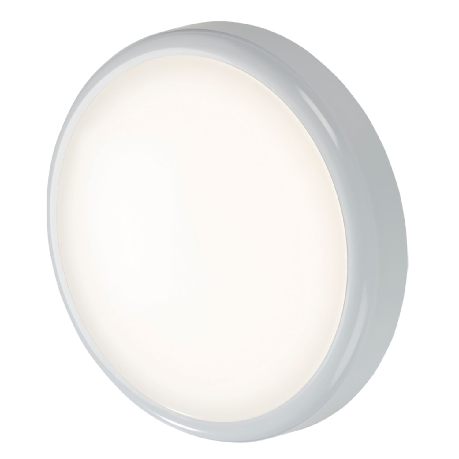 Knightsbridge BT14ACT Indoor & Outdoor Round LED CCT Adjustable Bulkhead White 14W 1130 - 1260lm (374GE)