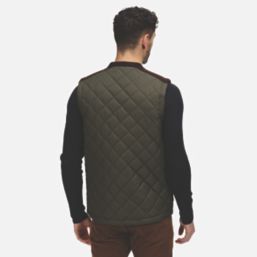 Regatta Moreton Quilted Bodywarmer Dark Khaki XXX Large 50" Chest
