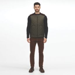 Regatta Moreton Quilted Bodywarmer Dark Khaki XXX Large 50" Chest