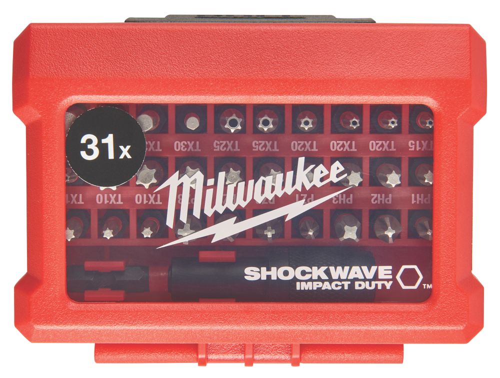 Milwaukee M18 FPP2A3-502X FUEL Gen 4 18V 2 x 5.0Ah Li-Ion RedLithium  Brushless Cordless Twin Pack - Screwfix