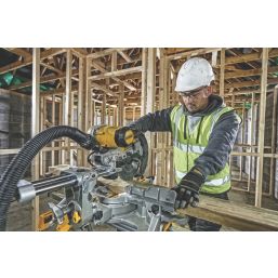 DeWalt DWS727-GB 250mm  Electric Double-Bevel Sliding Mitre Saw 240V