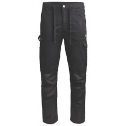 Site Tesem Multi-Pocket Work Trousers Black 34" W 32" L