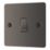 LAP  20A 16AX 1-Gang 2-Way Light Switch  Black Nickel