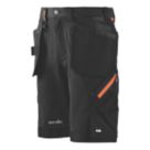 Scruffs Pro Stretch Plus Holster Work Shorts Black 34" W