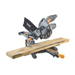 Refurb Titan TTB794MSW 210mm  Electric Single-Bevel Sliding Mitre Saw 240V