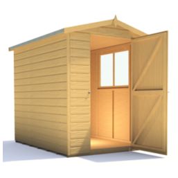 Shire  5' x 7' (Nominal) Apex Shiplap Timber Workshop