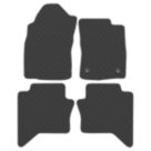 Car Mat Co. Toyota Hilux 2016 - 2020 Rubber Car Mats 4 Piece Set