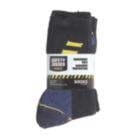 Safety Jogger  Work Socks Black  9-11 3 Pairs