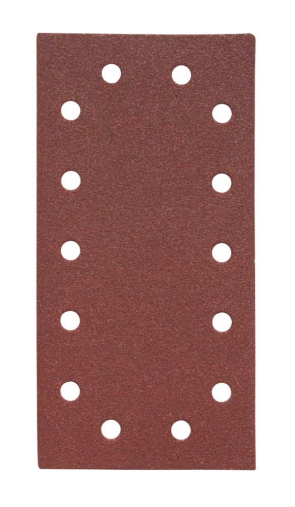 Flexovit 80 Grit Orbital 1/2 Sanding Sheets 230mm x 115mm 5 Pack Screwfix