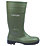 Dunlop Protomastor 142VP   Safety Wellies Green Size 4
