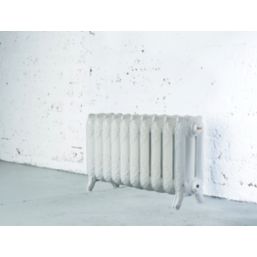 Arroll 470mm x 834mm 3070BTU White Cast Iron 3 Column Radiator