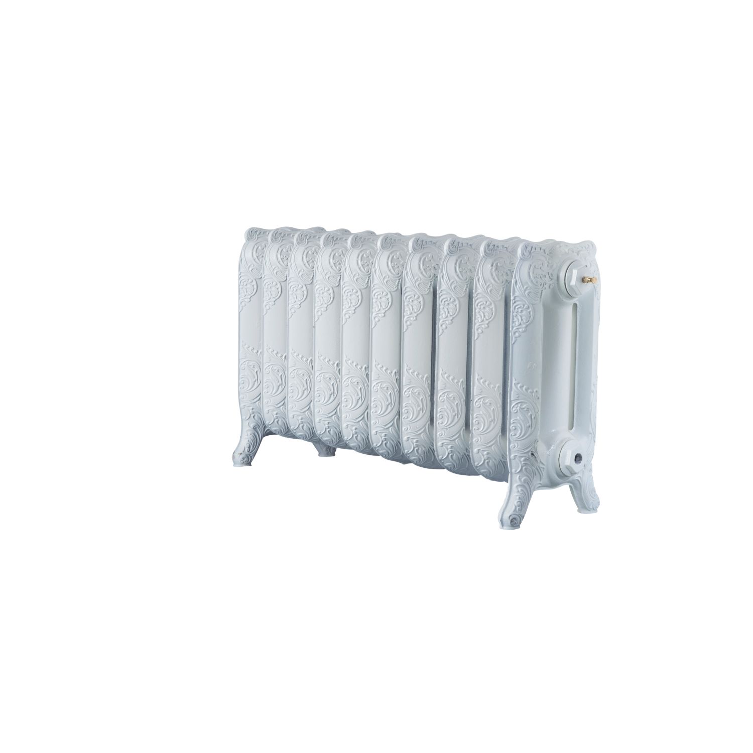 Arroll 470mm x 834mm 3070BTU White Cast Iron 3 Column Radiator (3759P)