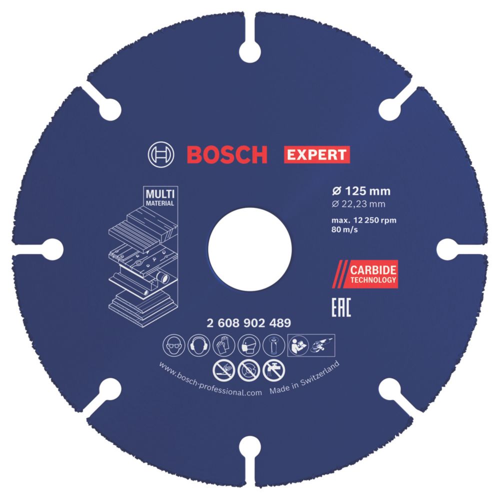 Bosch Expert Multi-Material Carbide Cutting Disc 125mm (5