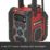 Einhell TE-CR 18 Li DAB+/FM/BT-Solo 230V or 18V Li-Ion Power X-Change DAB / FM Cordless Site Radio - Bare