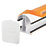 SNAPA White 10, 16 & 25mm Axiome Sheet Glazing Bar 4000mm x 45mm