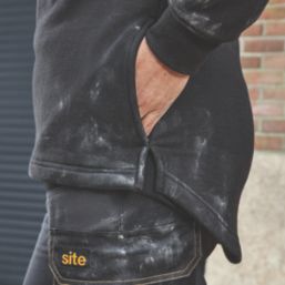 Site Basnet Womens Hoodie Black Size 8