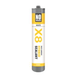 No Nonsense X8 Hybrid Sealant & Adhesive White 290ml
