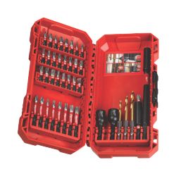 Milwaukee mixed shockwave screwdriver bit set 40 pieces new arrivals