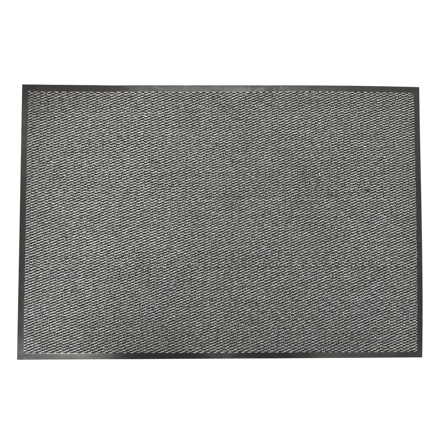 Essentials Entrance Mat Black & Grey 1800mm x 1200mm x 6mm (375KN)