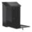 Burg-Wachter Grand Post Box Black Metallic
