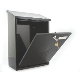 Burg-Wachter Grand Post Box Black Metallic