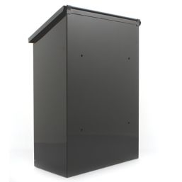 Burg-Wachter Grand Post Box Black Metallic