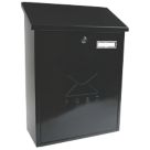 Burg-Wachter Grand Post Box Black Metallic