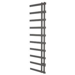 Towelrads 1800mm x 500mm 999BTU Anthracite Flat Designer Towel Radiator