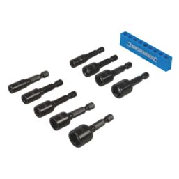 Silverline Magnetic Nut Driver Set 9 Pieces