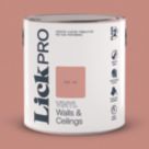 LickPro  2.5Ltr Red 03 Vinyl Matt Emulsion  Paint